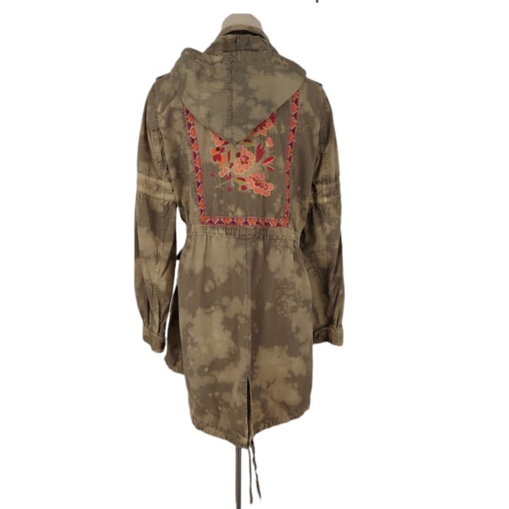 Free people light weight festival tye  dye jacket